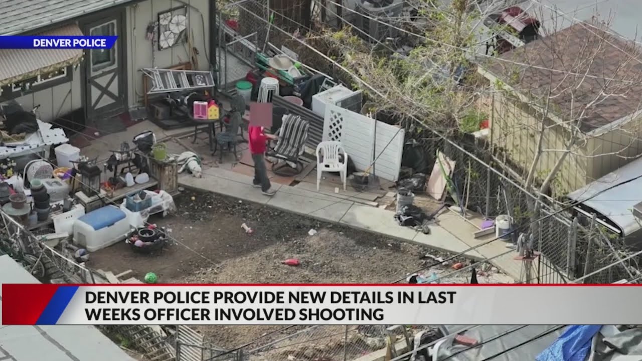 Footage released of police shooting in Denver