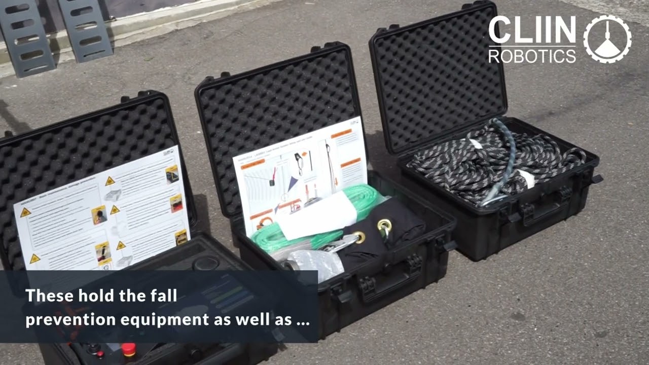 Presenting the CLIIN Cage for transport and set-up.