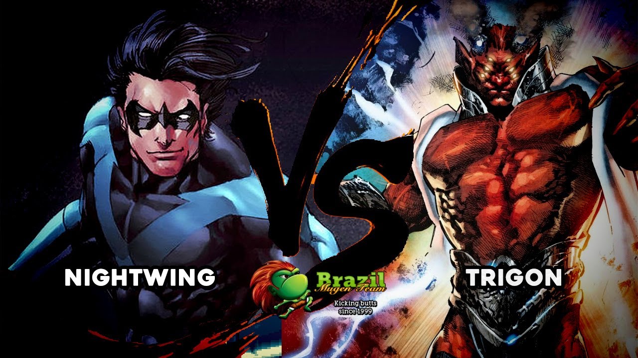 DC Fights - Nightwing vs Trigon