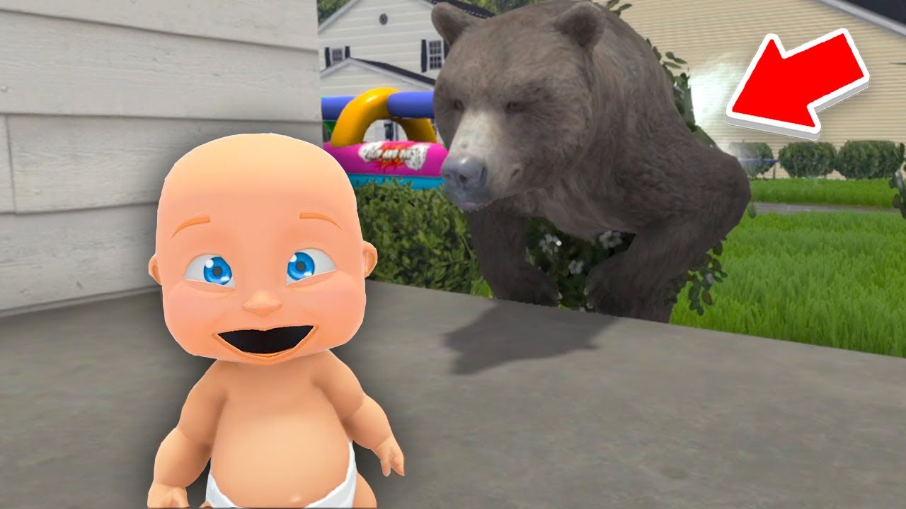 Baby HUNTS The Scary BEAR... (Who's Your Daddy?)