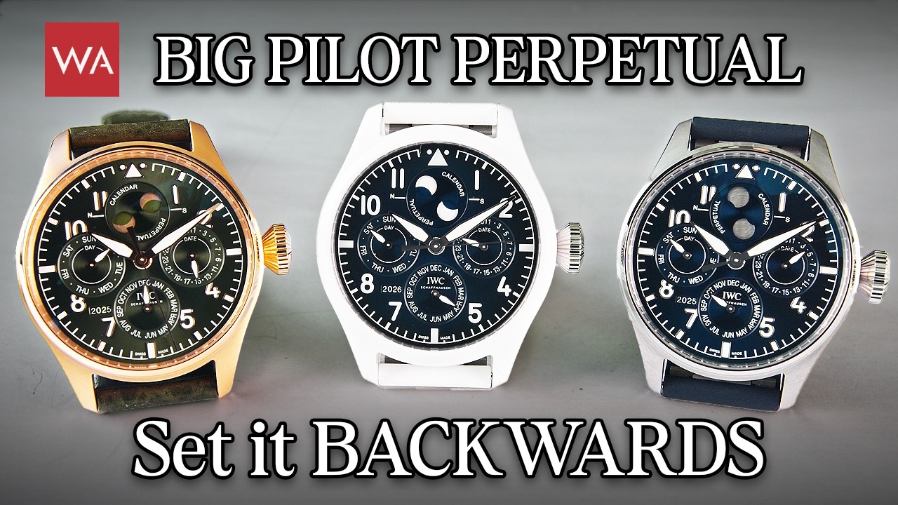 IWC Big Pilot Perpetual ProSet&reg; &ndash; Forward & Backward Setting, 1044-Year Moonphase | 4K