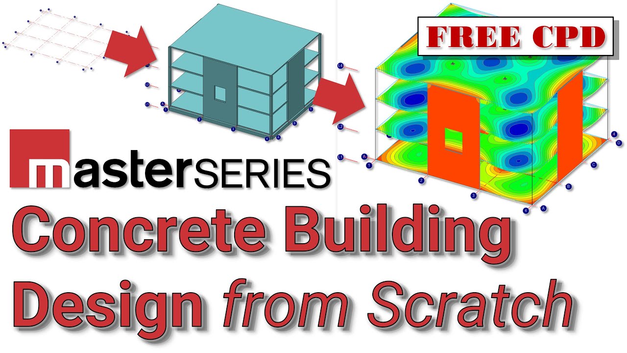 Design a Multi-Storey Concrete Building with MasterSeries FE Analysis & Concrete Design (Free CPD)