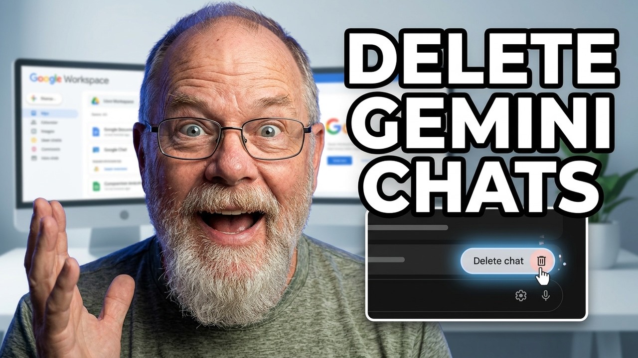 How do I delete Gemini Chat in Google Workspace