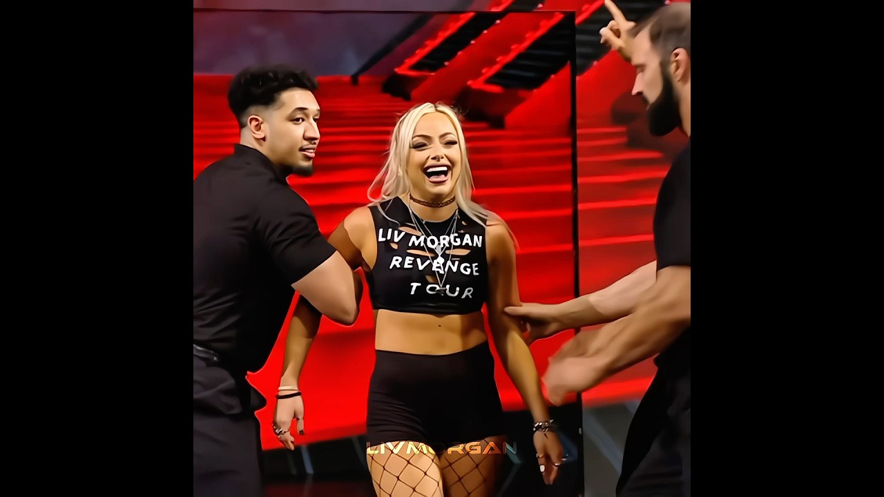 Rhea Ripley vs Liv Morgan 🔥😱 | Explosive WWE Rivalry | #shorts #wwe