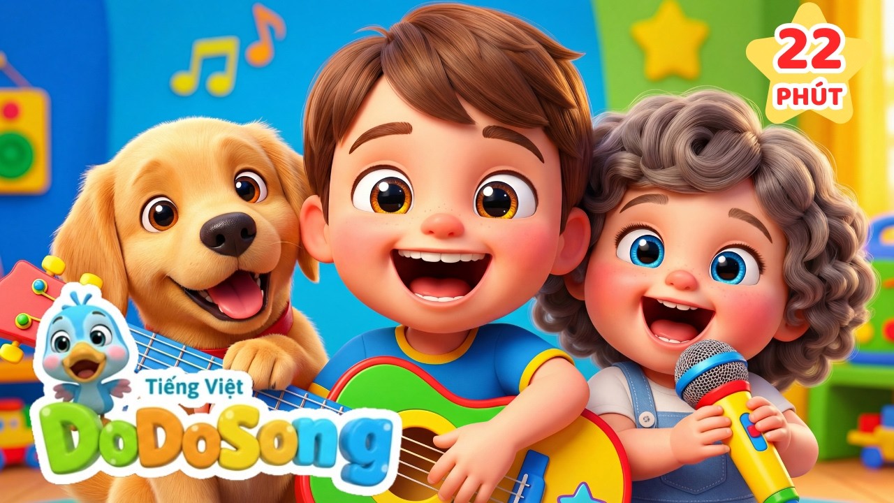 Tuyển Tập Hát & Chơi Cùng Bạn | Nhạc Thiếu Nhi Vui Nhộn Cho Bé | DodoSong Tiếng Việt