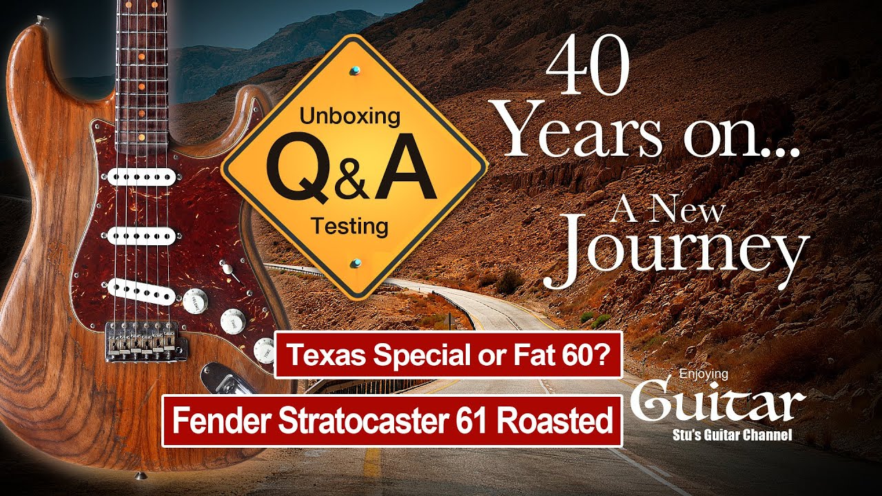 UB:20 Fender Stratocaster 61 era Texas Specials & 'Roasted Ash' - Does it Really Make a Difference?