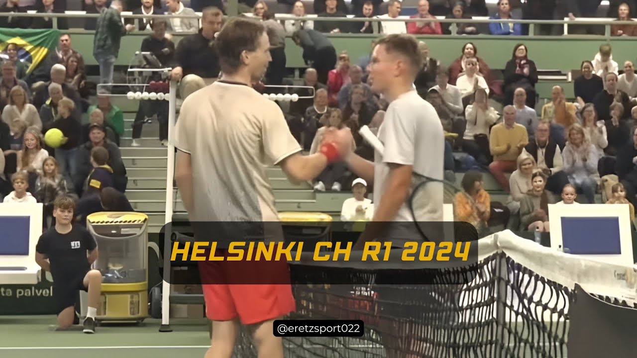 Helsinki Challenger 2024 R1: Patrick Kaukovalta [WC] vs. Oskari Paldanius [WC] Condensed Match