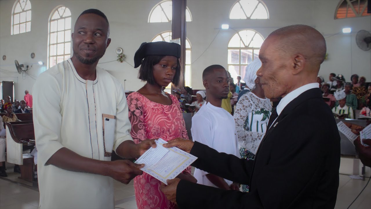 RECEPTION OF NEW CONVERTS.