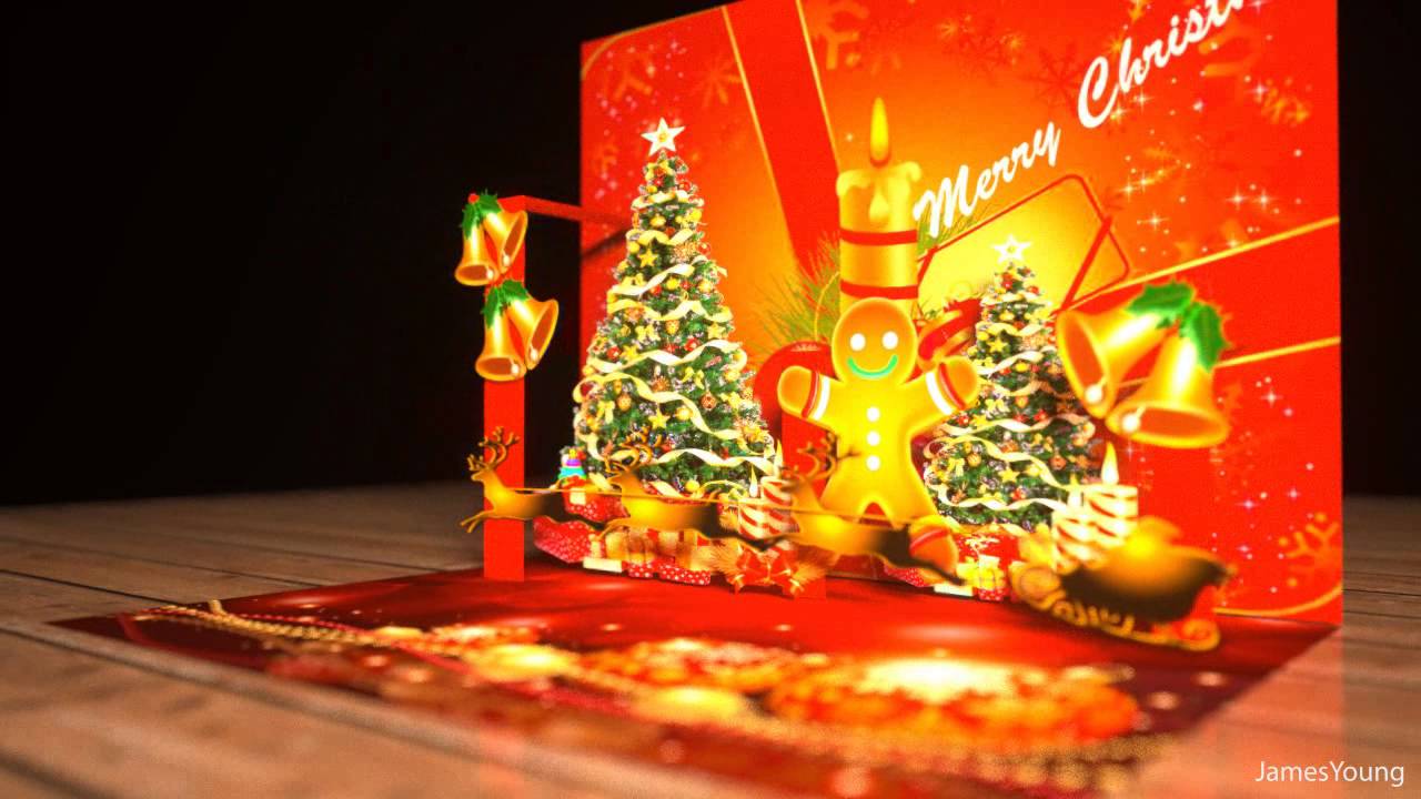 15-sec Christmas card animation