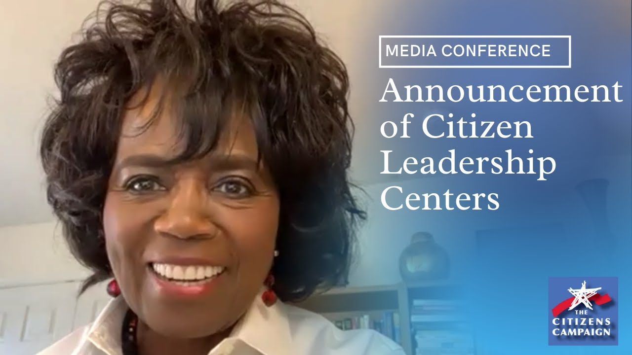Media Conference Announcing Citizen Leadership Centers Around the Country