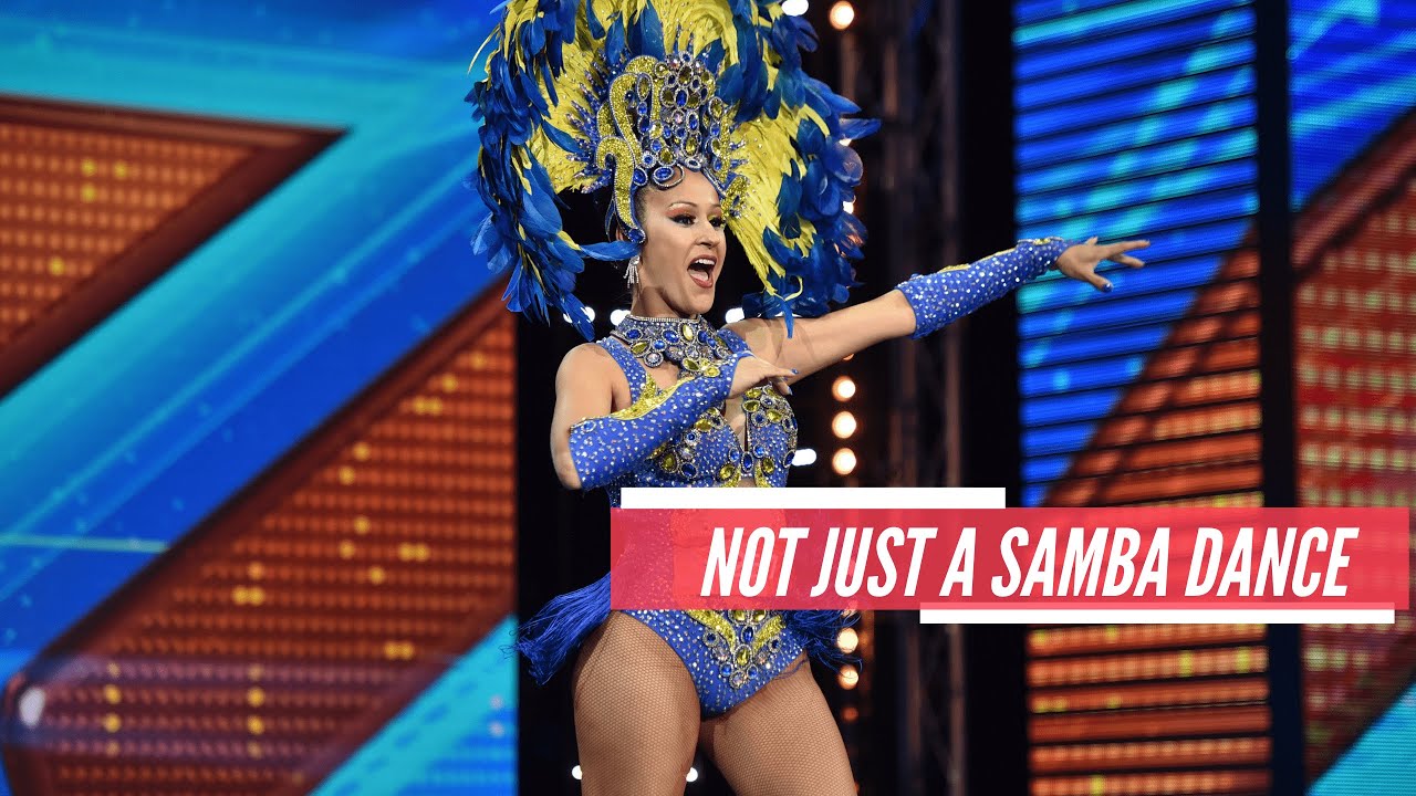 Luana Cayres with STRONG HAIR and Samba moves