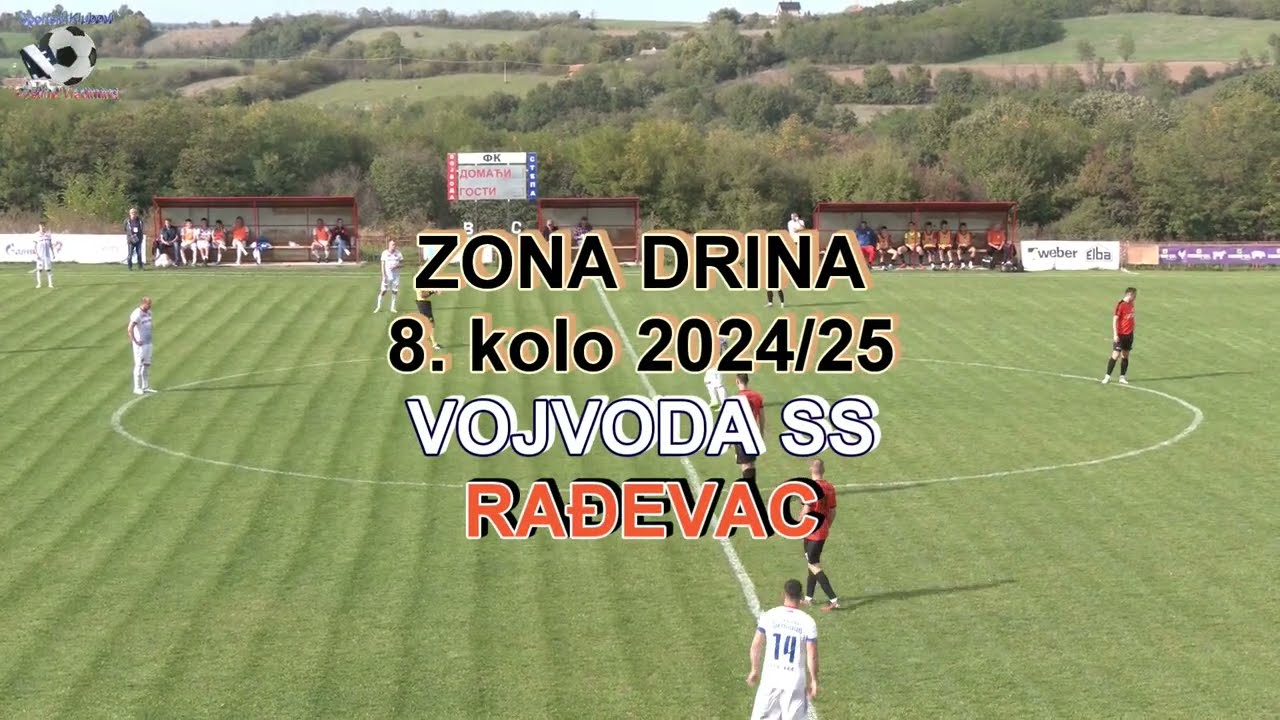 VOJVODA SS-RAĐEVAC= 1:1(0:1) 13-10-2024 ZONA DRINA 8. KOLO Highlights