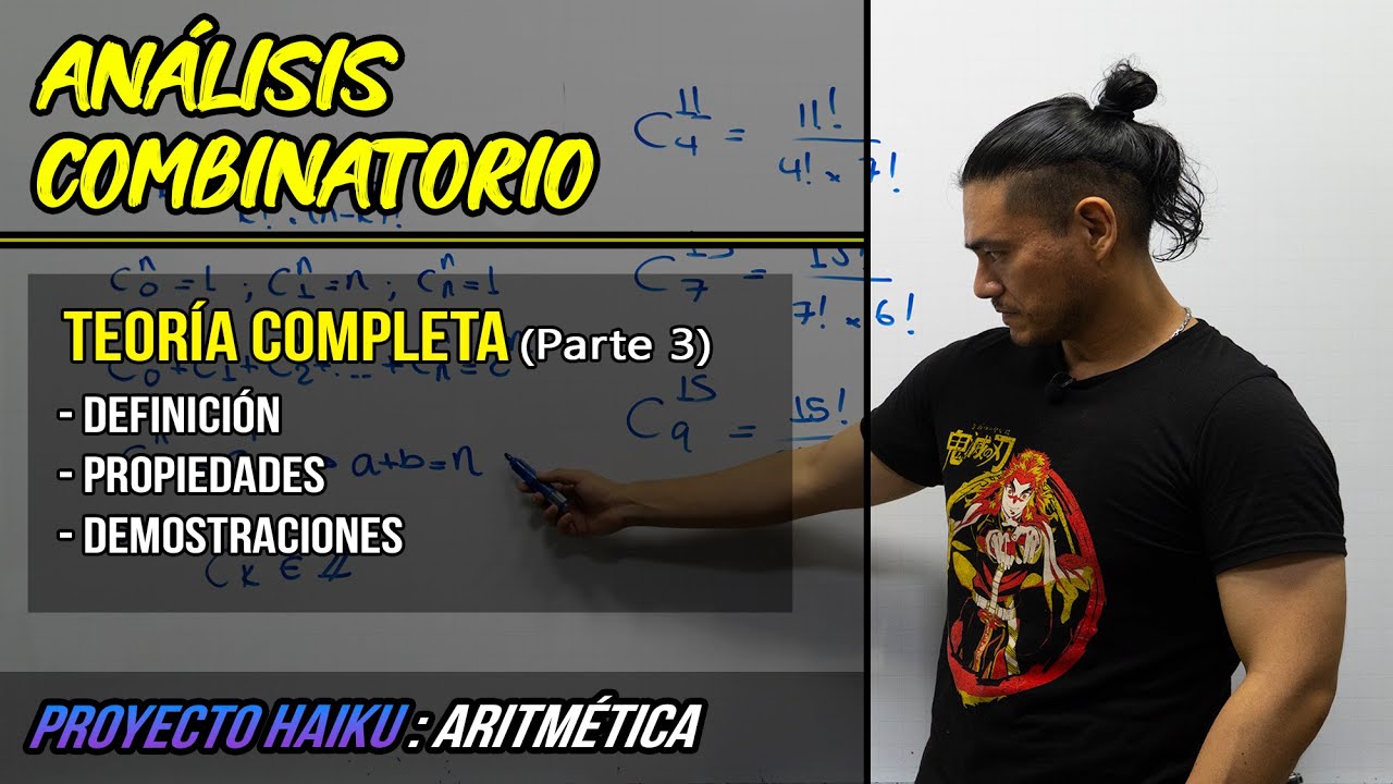 ANÁLISIS COMBINATORIO | TEORÍA COMPLETA - PARTE 3 - COMBINATORIA