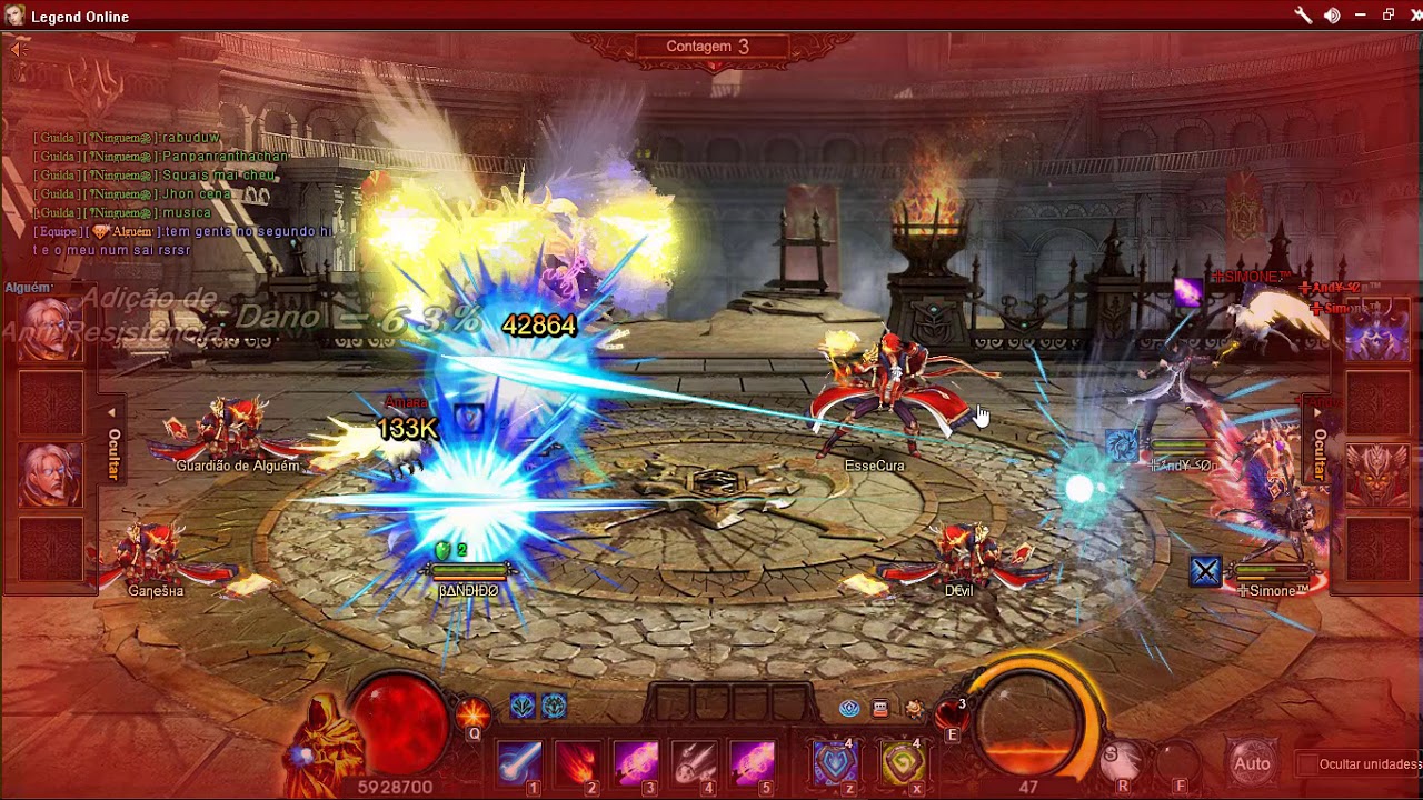 Legend Online: BATALHA DE CASAIS ..so luta TOP