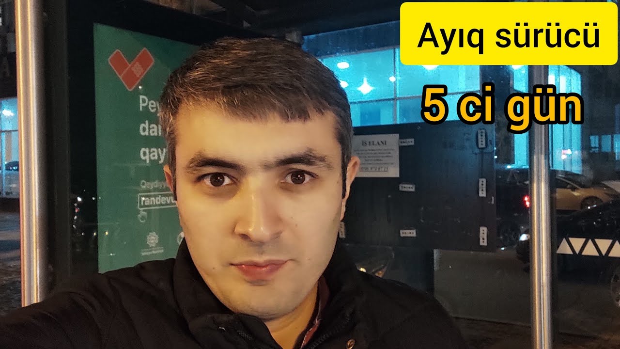İLK DƏFƏ Ayıq Sürücü Çəkilişi Etdim | Həftənin 5 ci günü ayıq sürücüdə vəziyyət necədir