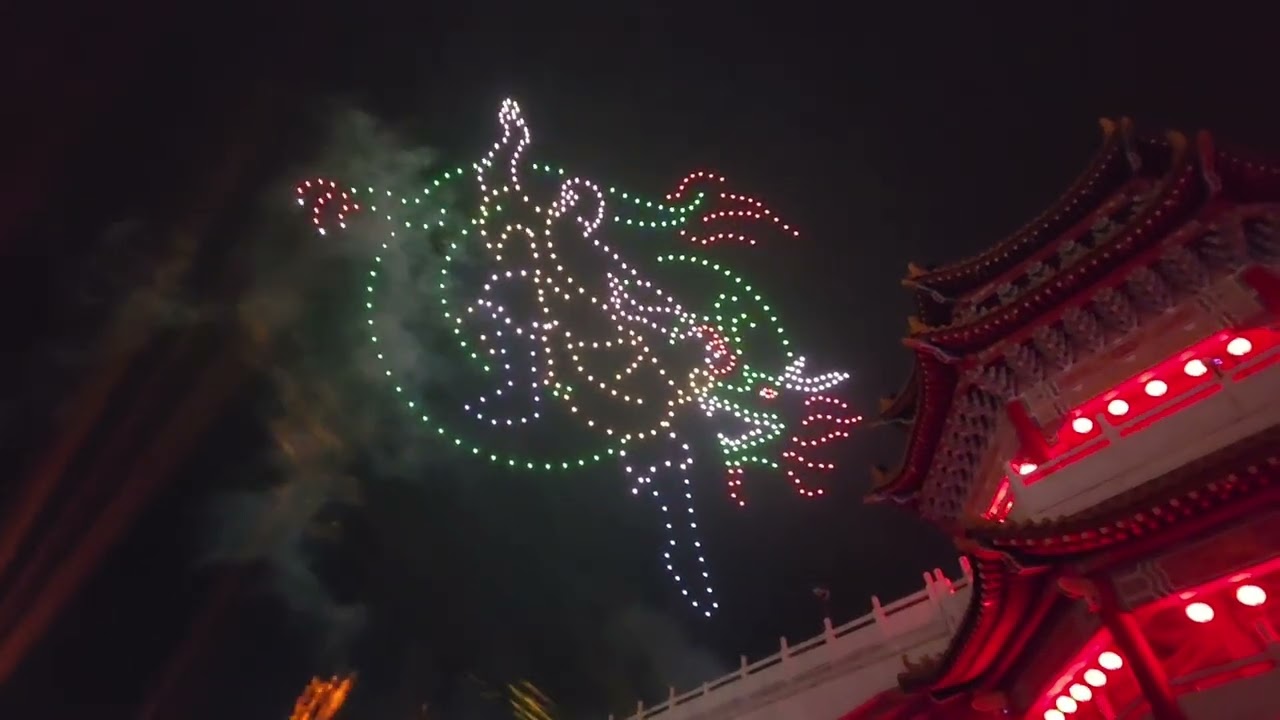 鹿耳門無人機表演 #鹿耳門天后宮 #無人機表演 