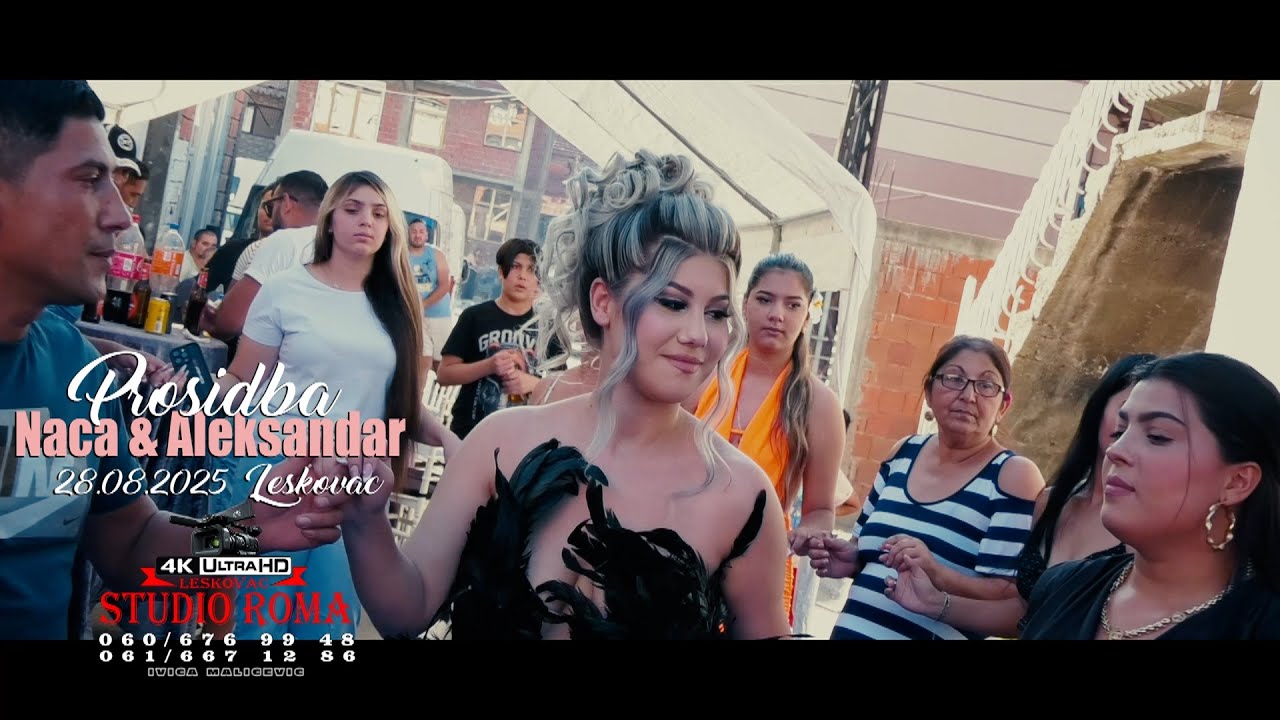 PROSIDBA NACA & ALEKSANDAR  - 28.08.2025 - STUDIO ROMA IVICA 4K LESKOVAC