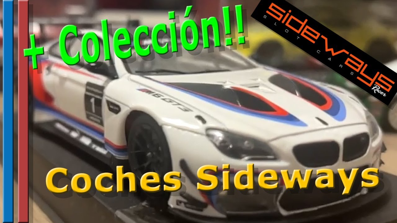 Una buena parte de toda la colección de Sideways para mover por el Scalextric, o no...