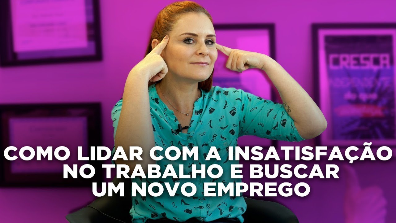 Como lidar com a insatisfação e buscar um novo trabalho (emprego)