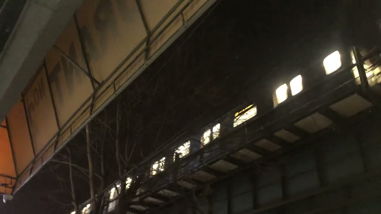 2 train arriving into 219th street