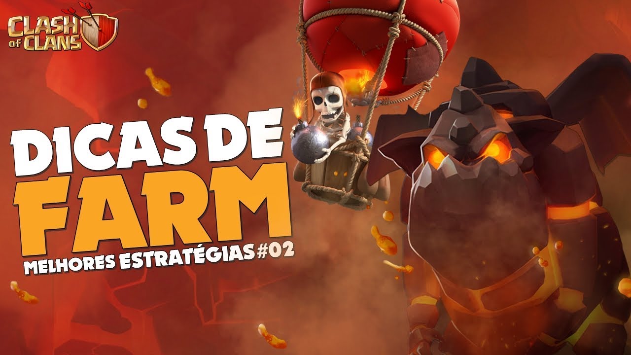 PROBLEMAS NO FARM? TA AQUI A SOLUÇÃO! DUAS ESTRATÉGIAS PRA ARREGAÇAR NO FARM CV11 | CLASH OF CLANS