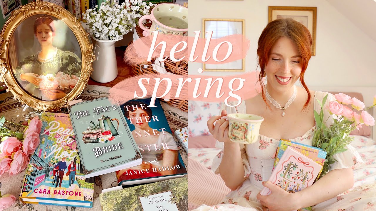 Spring Starter Pack 💐 books, movies, activities, etc.. to feel like a cottagecore fairy