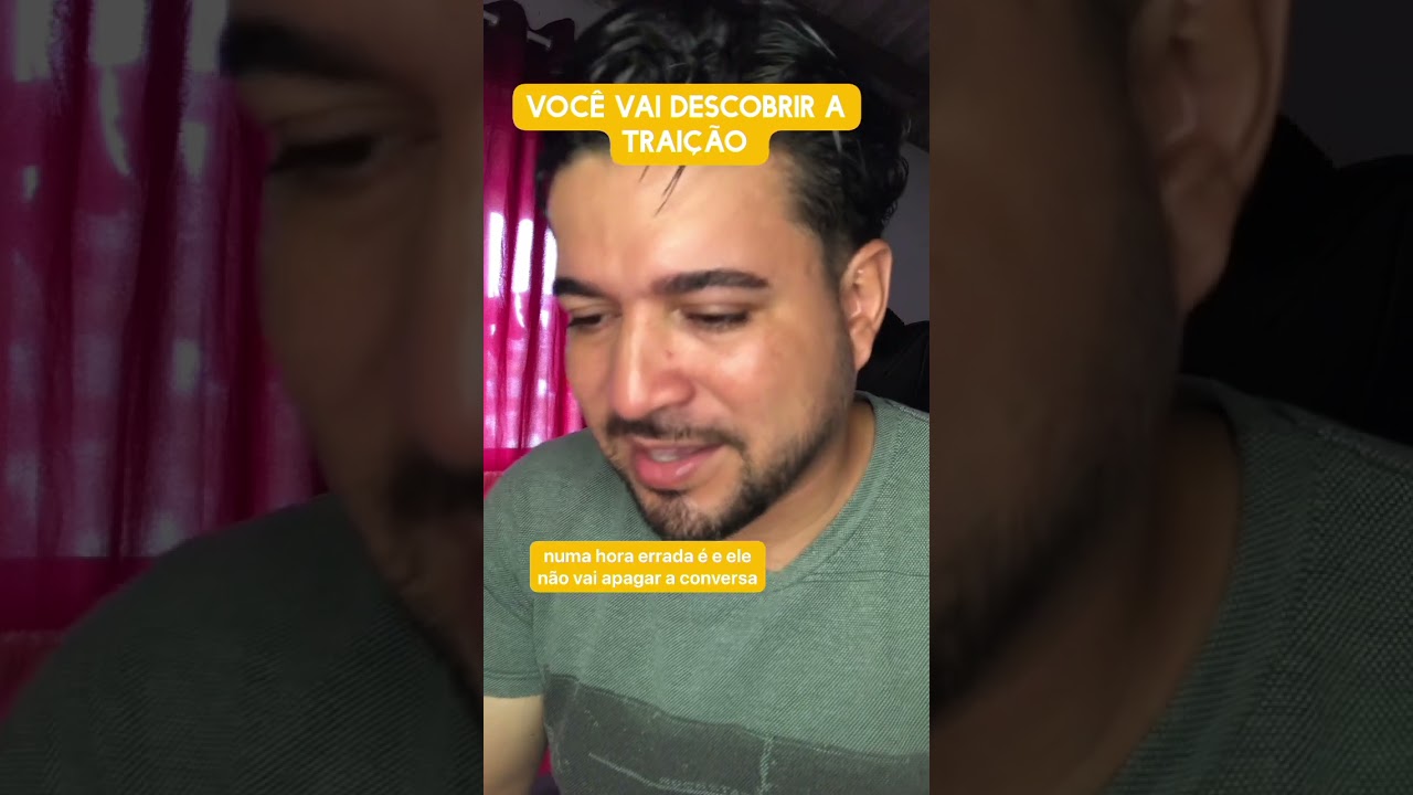 Você vai descobrir a traição 
