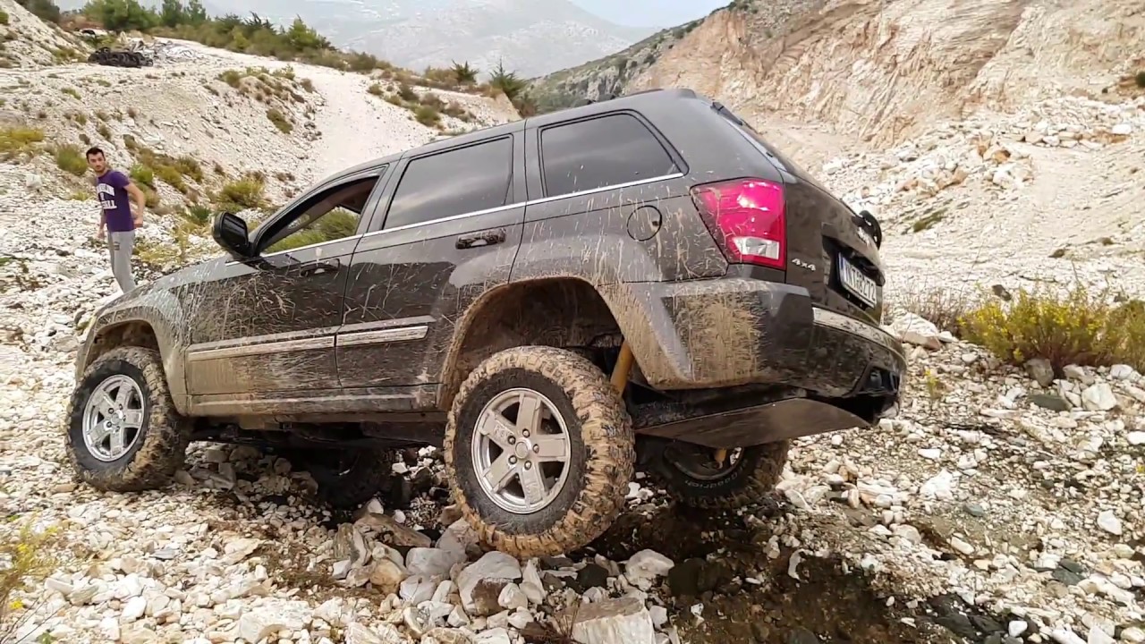 WK Jeep Grand Cherokee Extreeme Downhill