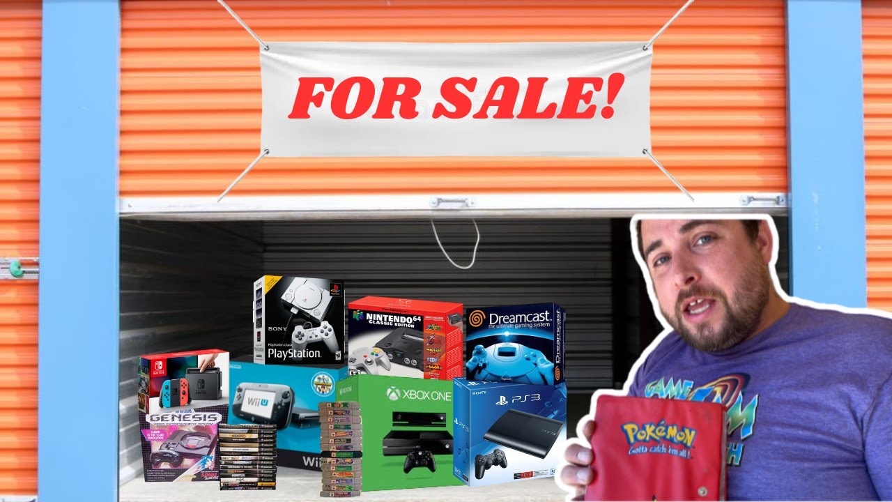I Bought a Storage Unit FILLED WITH VIDEO GAMES