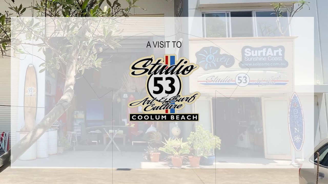 Studio 53 Surf Art Gallery at Coolum Beach