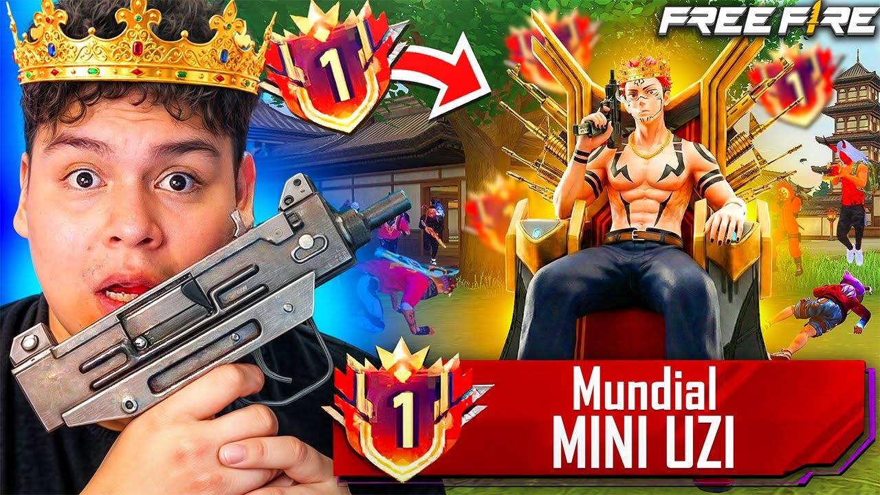 LLEGANDO AL TOP 1 DE MINI UZI en FREE QUESO