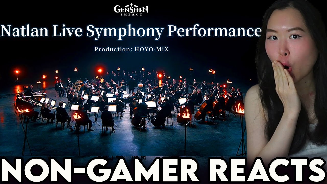 Реакция человека, не увлекающегося играми, на песни из Genshin Impact впервые | Концерт симфониче...
