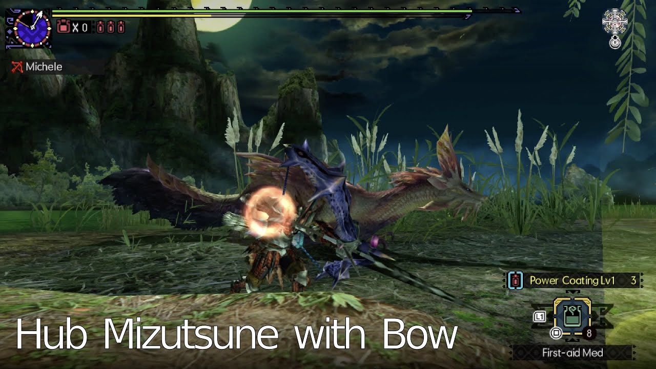 Extra Hunt: Hub Mizutsune with Bow