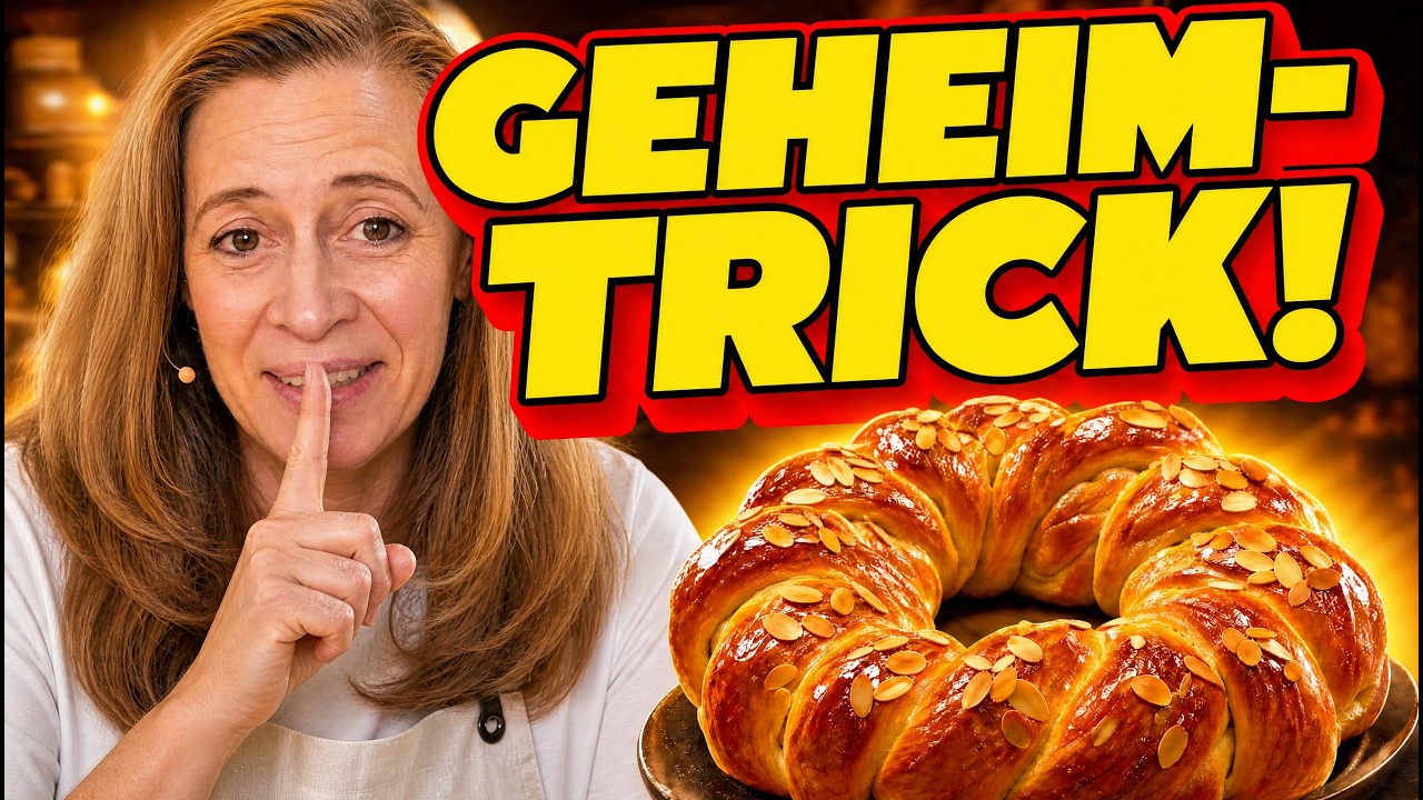 Hefekranz flechten und backen – Schritt für Schritt erklärt