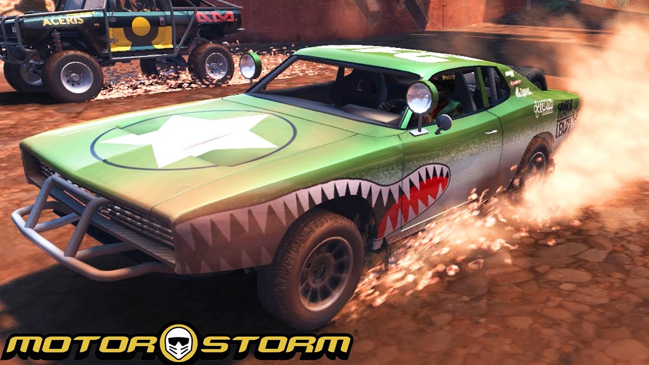 MotorStorm [PS3] Rally Car Gameplay (Patriot Surger)
