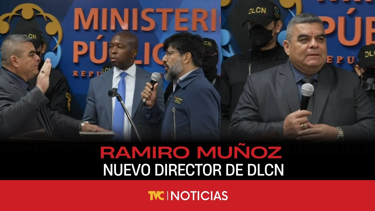 Fiscal General nombra a Ramiro Muñoz como nuevo director de DLCN.