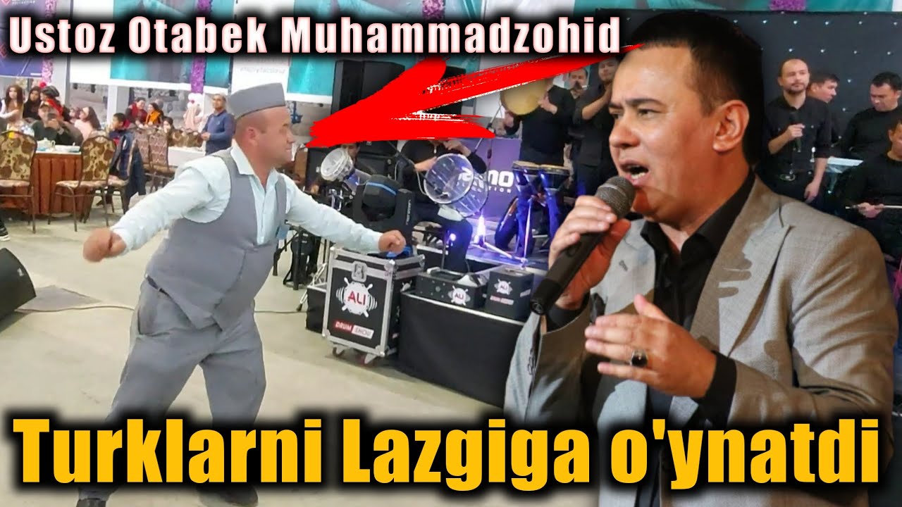 OTABEK MUHAMMADZOHID TURKLARNI LAZGIGA O'YNATDI // TURKCHA QO'SHIQLAR // Mister Baxa Vlog