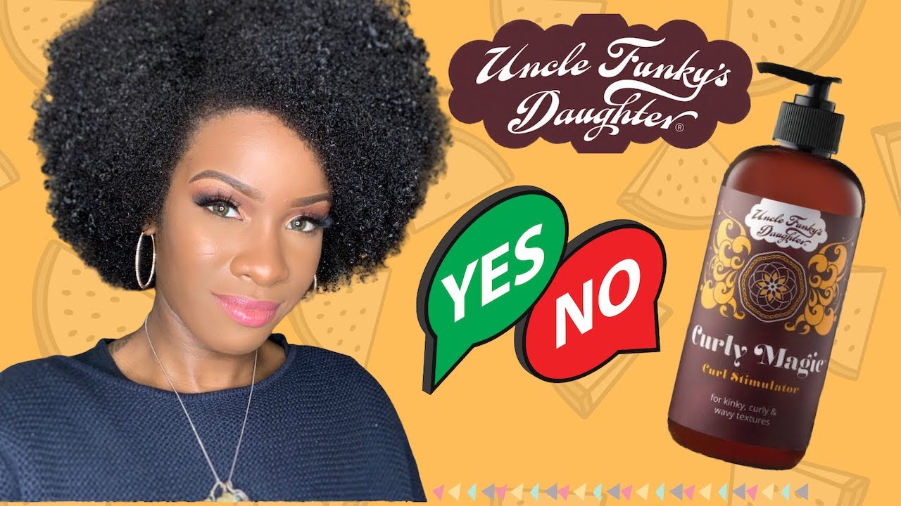 Uncle Funky's Daughter Curly Magic Product Review -4B/4C Natural Hair