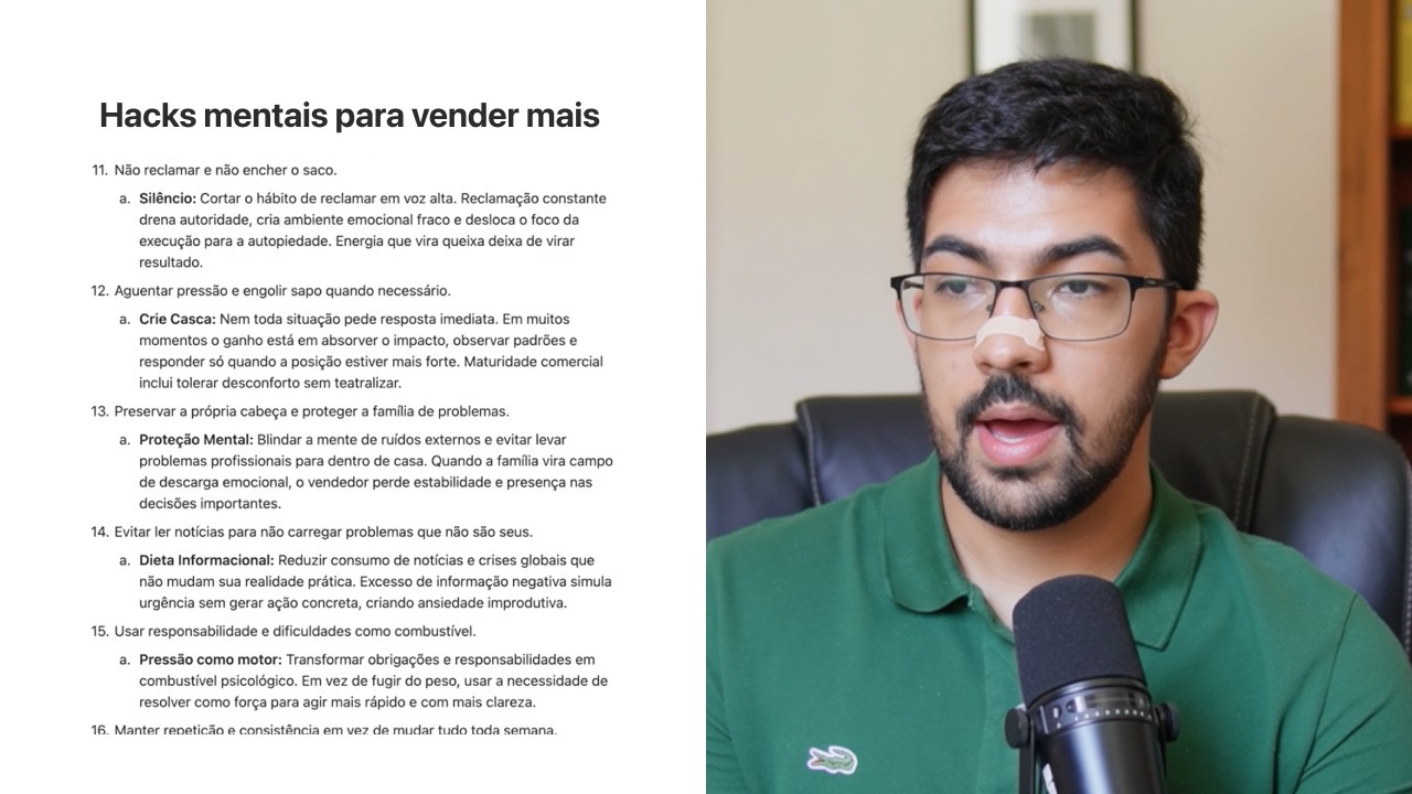 PARE DE RECLAMAR E COMECE A VENDER - Mentalidade Antifrágil no Comercial