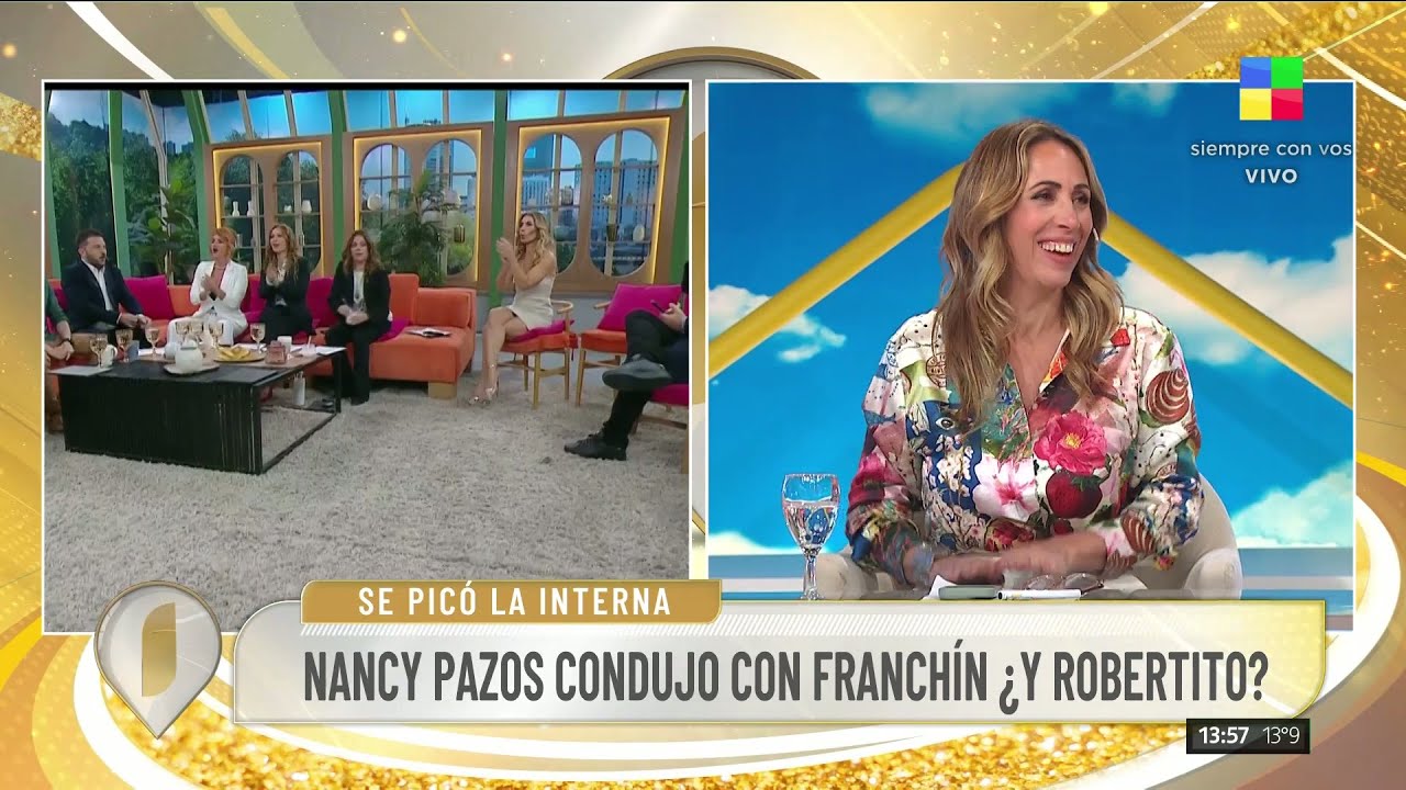 🌶️ SE PIC&Oacute; LA INTERNA: SIN ROBERTITO, NANCY PAZOS A LA CO-CONDUCCI&Oacute;N DEL PROGRAMA DE GEORGINA