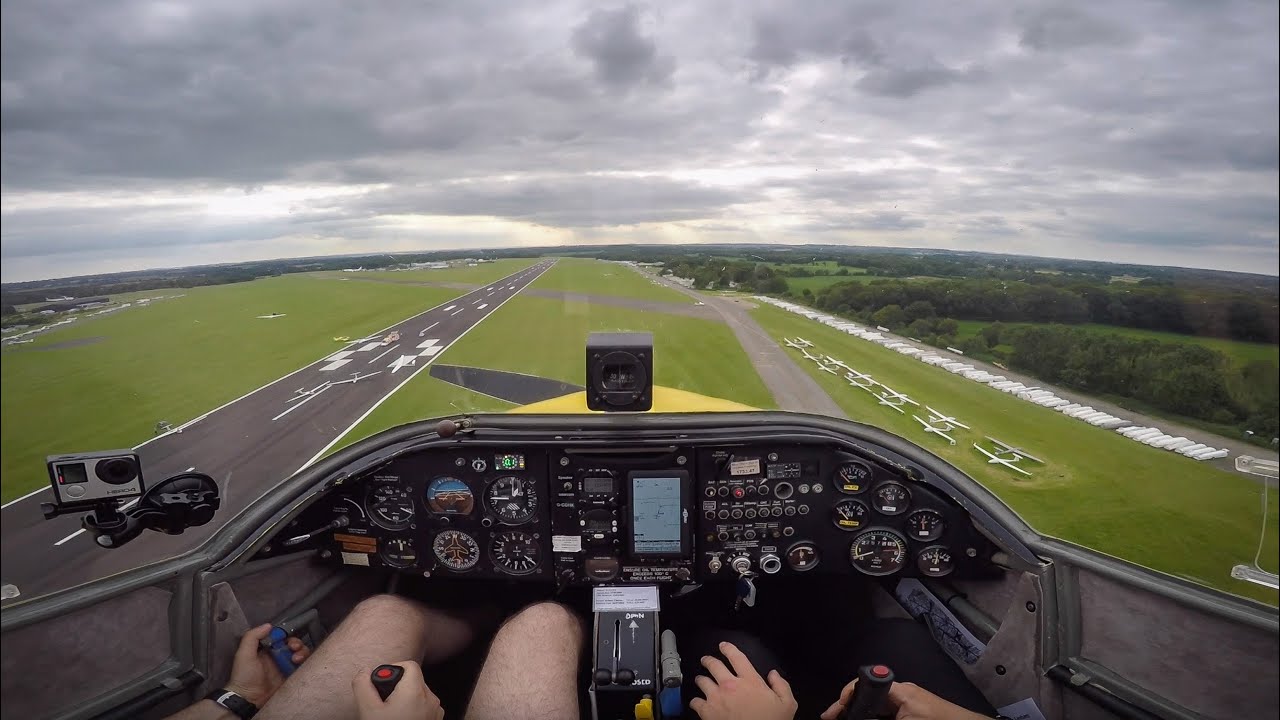 Powered Pilot Learns To Glide - Episode 2 | Glider Circuit Training