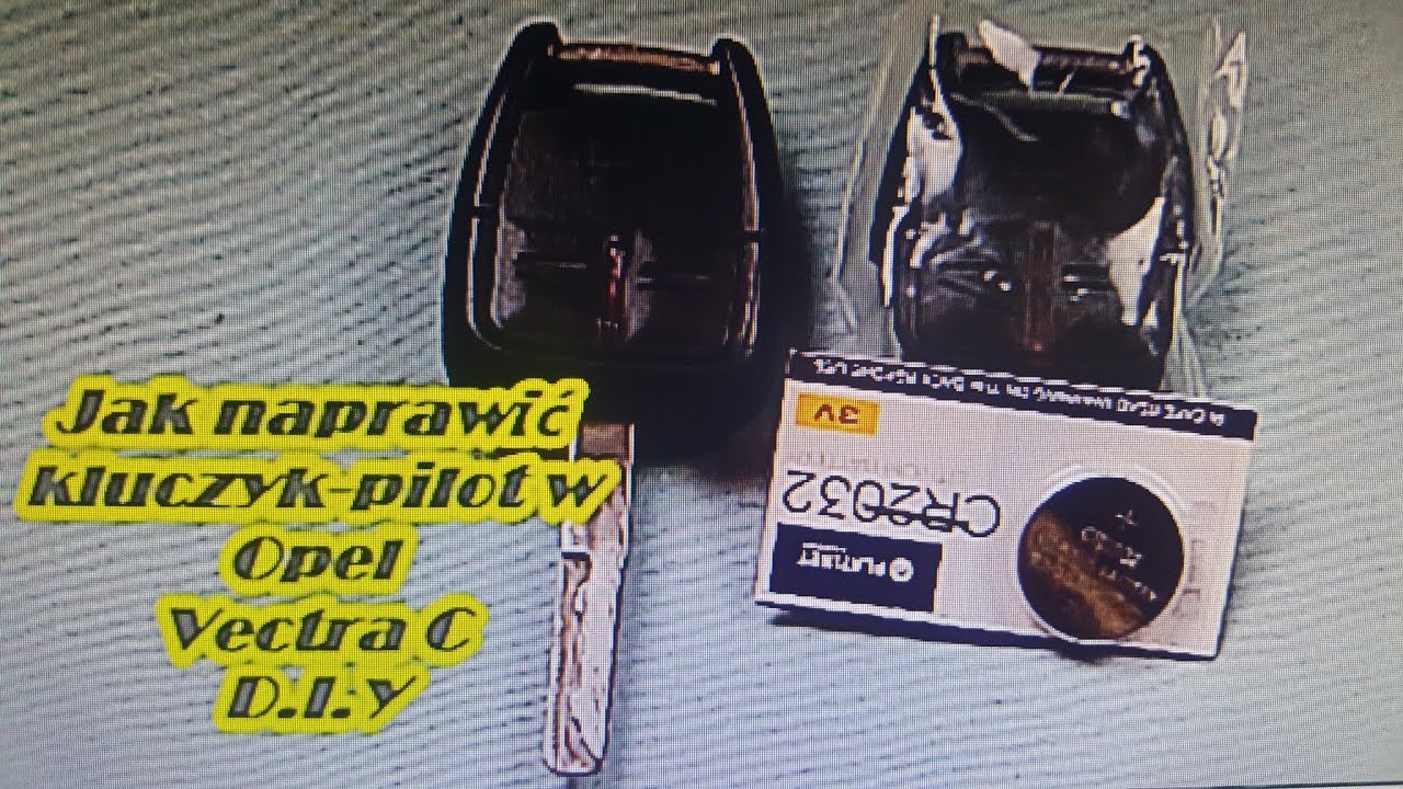 Jak Naprawić Kluczyk-Pilot do Opel Vectra C How to Fix Remote