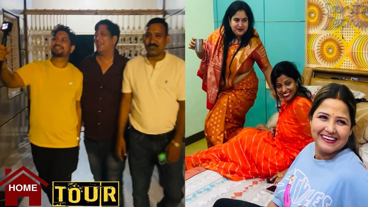Sabke Sath Mere Ghar Ka Home Tour ❤️ Pilai Mere hath Ki Chai 🥹 Sarita Ka Janamdin🔥