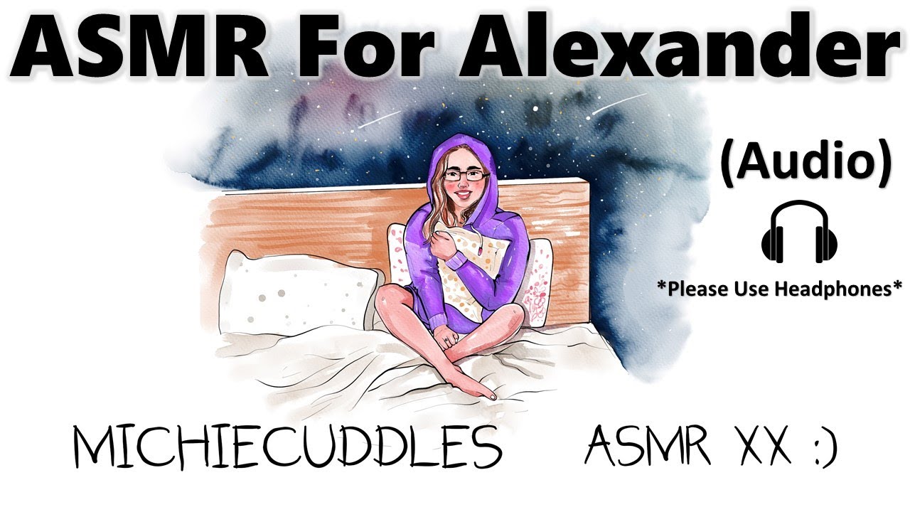 [ASMR] Saying ONLY your name | Alexander edition