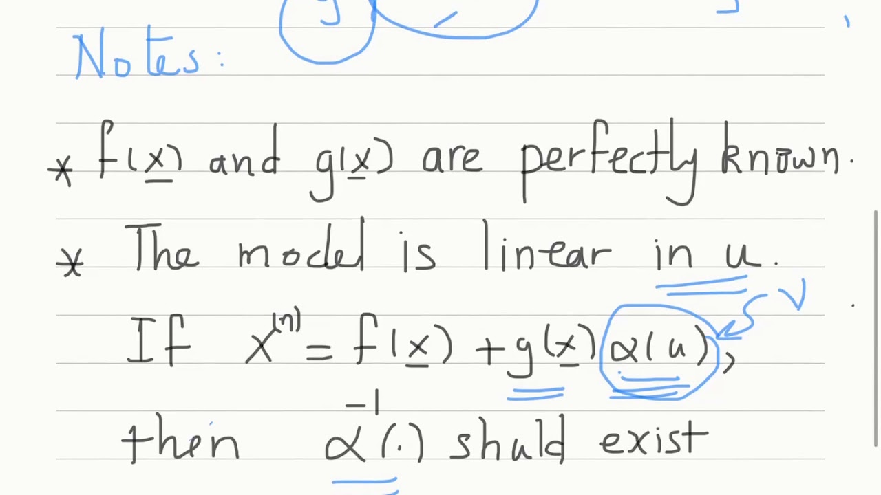 L11 Feedback Linearization Overview