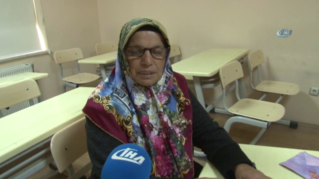 61 Yaşında Okuma-Yazma Öğrendi, Bakın İlk İşi Ne Oldu!