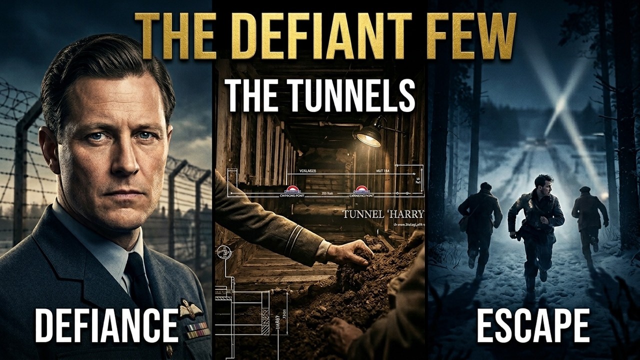 The Great Escape: 800 Guards. 11,000 Prisoners. Only Roger Bushell's Team Escaped.Stalag Luft 3