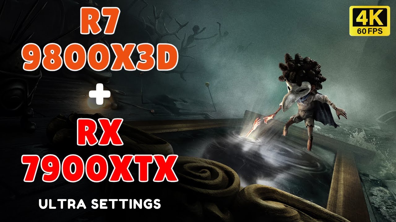 Little Nightmares III | 7900 XTX + 9800X3D | 4K | Very High Settings