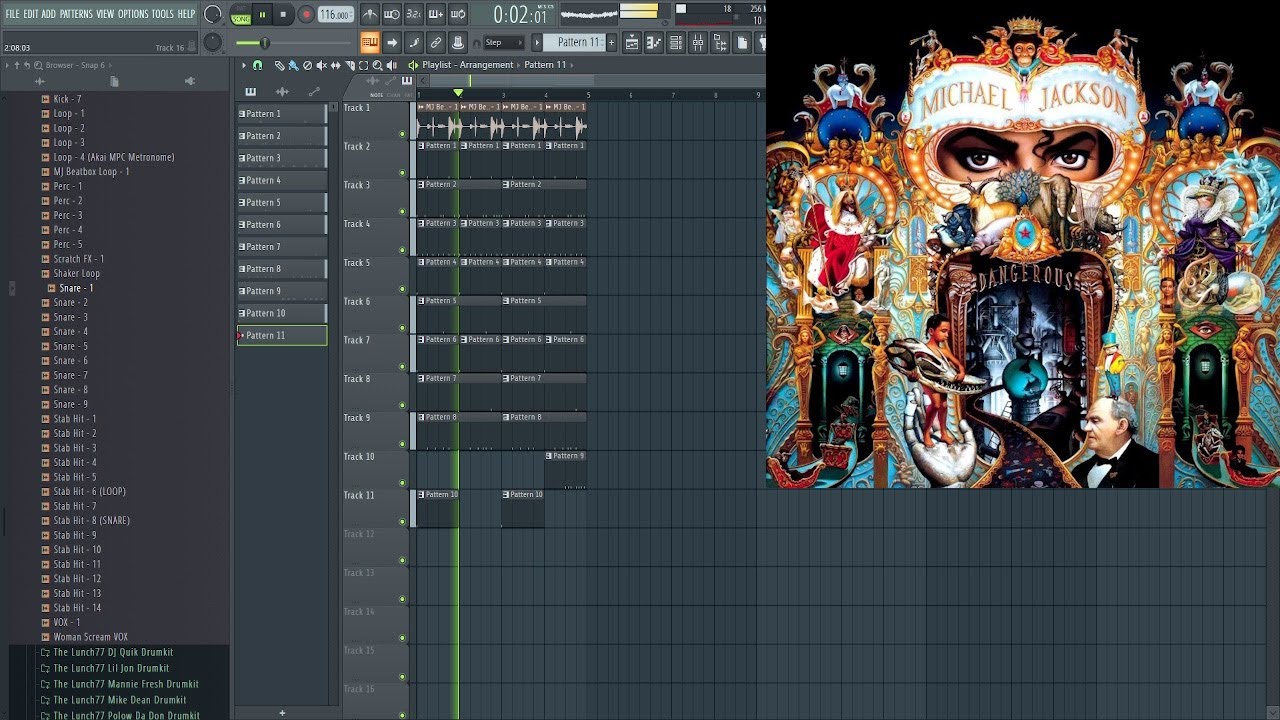 Teddy Riley and Michael Jackson New Jack Swing, Pop Drum Kit (FREE DOWNLOAD)