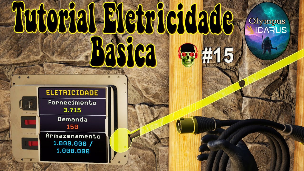 Tutorial Eletricidade Básica Icarus  Olympus 🐻 EP 15